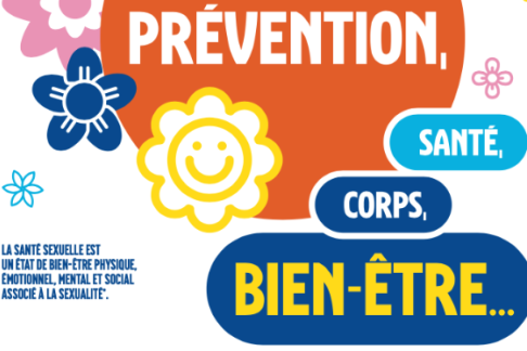 Visuel illustrant la semaine de la santé sexuelle 2023 - 5 au 9 juin 2023