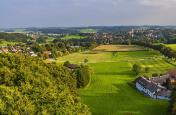 Visuel représentant un paysage de campagne