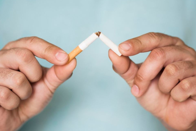 Visuel illustrant la lutte contre le tabac