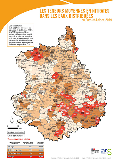 Carte Nitrates 2019