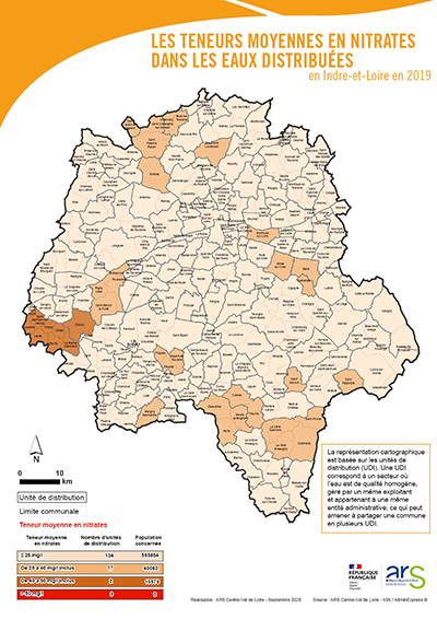 Carte Nitrates 2019