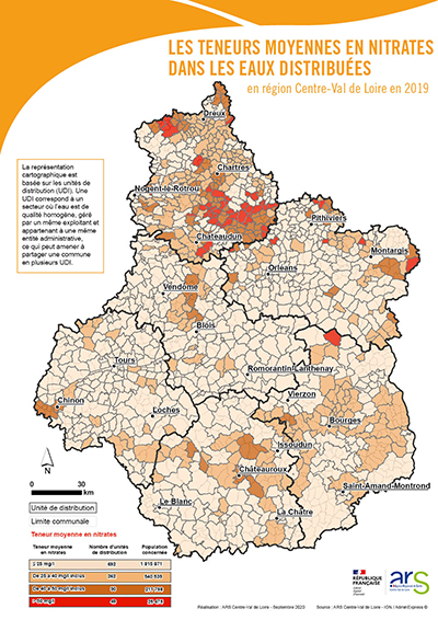 Carte Nitrates 2019