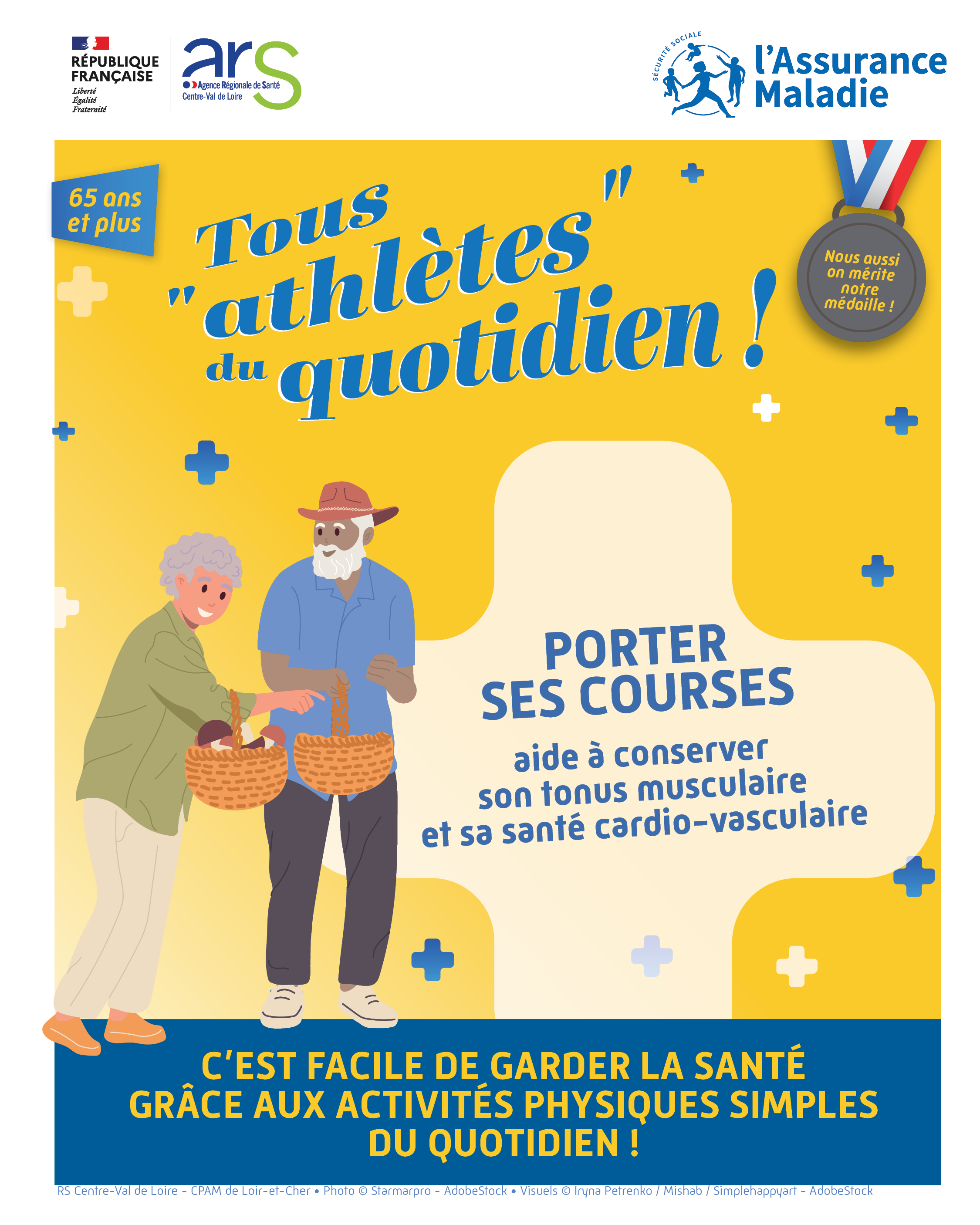porter ses courses