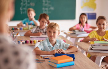 Photo d'élèves en classe