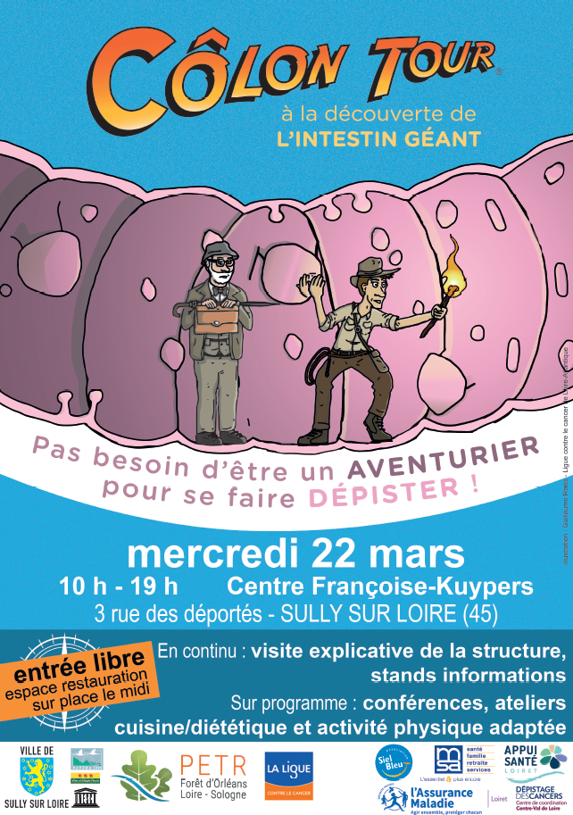 Colon Tour à Sully-sur-Loire le 22 mars 2023 - 10h à 19h 3 rue des déportés