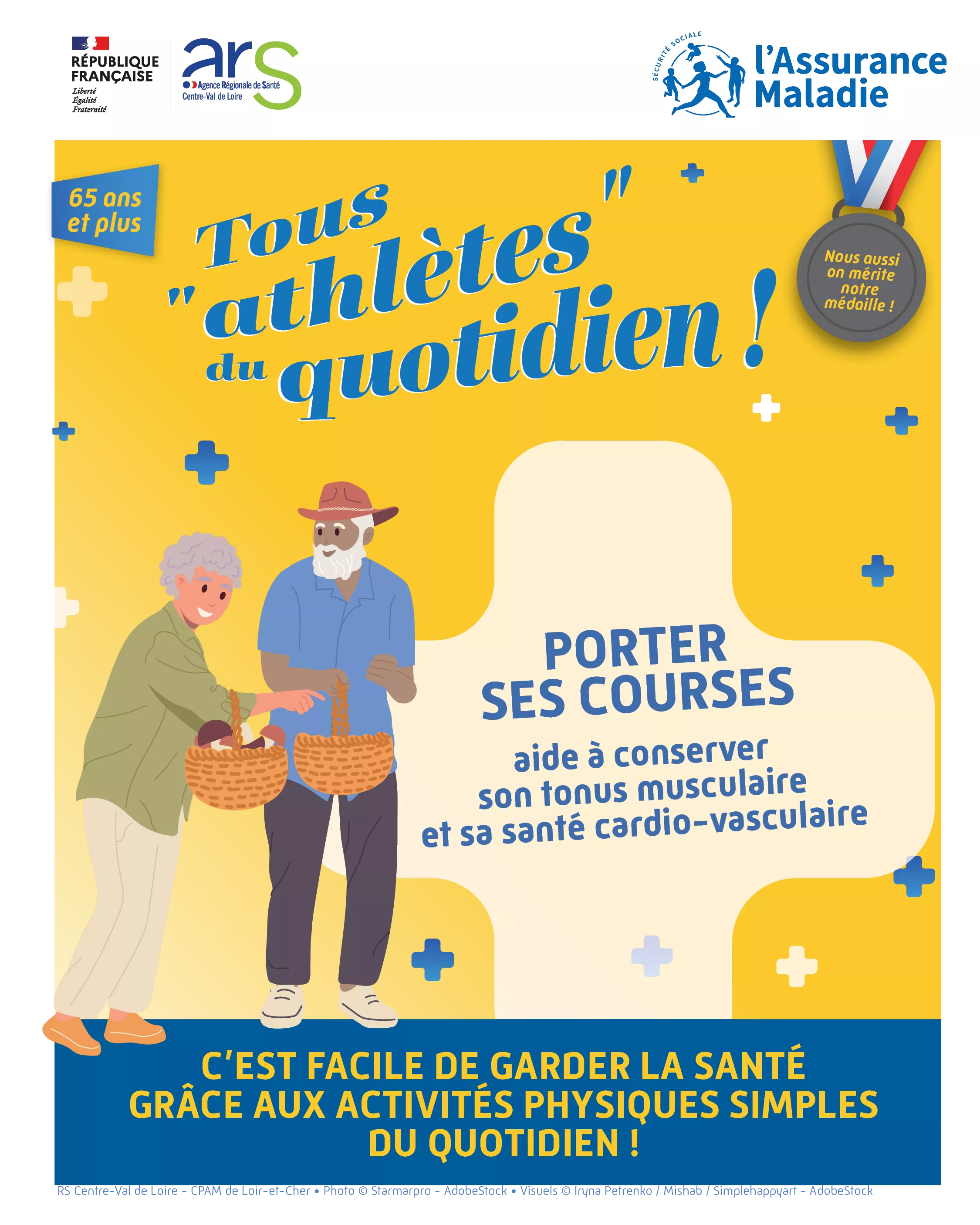 porter ses courses
