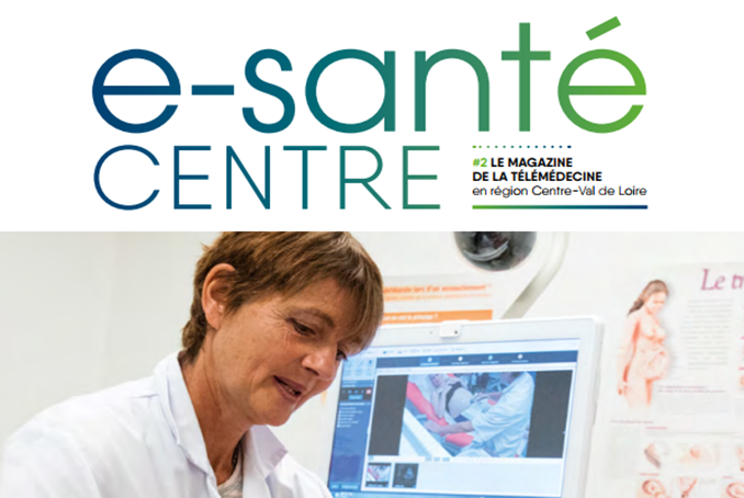 Visuel couverture magazine e-santé